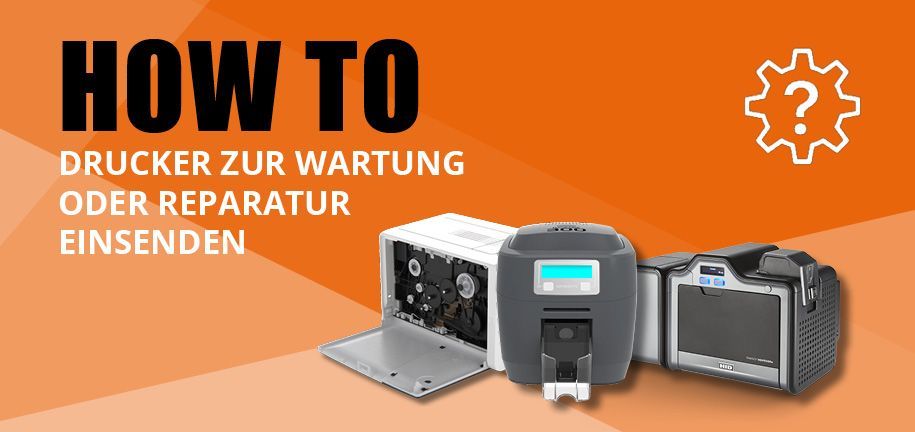 How To: Drucker zur Wartung oder Reparatur einsenden