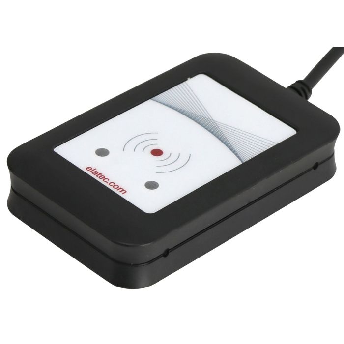 Elatec TWN4 MultiTech 2 BLE RFID-Reader – Vorderansicht 1 Elatec TWN4 MultiTech 2 BLE RFID-Reader – Vorderansicht 1