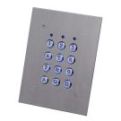 XPR SA/UP Tastaturleser - 4 Relais - 99 Codes - Metalltastatur - Edelstahl