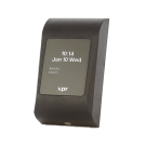 XPR NW/AP RFID Anzeige  für Zähler und Z&A Codes aus Metall - Silber