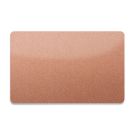 PVC Karte beidseitig Bronze 86 x 54 x 0,76 mm (500 Stück)