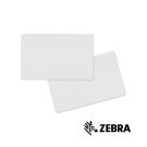 Zebra white 10 mil PVC cards CR-80 (100 Stück)