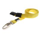 10mm  rPET Lanyards w Metal Lobster Clip - Pack of 100 / gelb