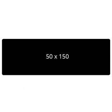Evolis PVC cards black matt 50 x 150 mm 0.5 mm (100 pieces)