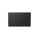 PVC Karte schwarz matt mit weißem Kern (86x54x0,5mm) 800