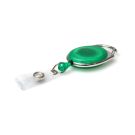 Carabineer Card Reel wth Strap Clip - Pack 50 / grün transparent Carabineer Card Reel wth Strap Clip - Pack 50 / grün transparent