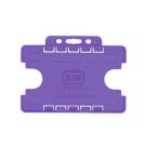BioBadge Dual-Sided Holders Landscape - Pack of 100 / lila BioBadge Dual-Sided Holders Landscape - Pack of 100 / lila
