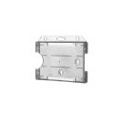 Kartenhalter horizontal offen frosted Kartenhalter horizontal offen frosted
