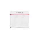 Kartenhalter horizontal Vinyl 70 x 92 mm Zip-Lock