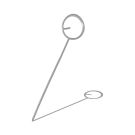 Preisschildhalter zum Stecken aus Edelstahl 7,2cm (1) Preisschildhalter zum Stecken aus Edelstahl 7,2cm (1)