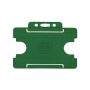 BioBadge Open Faced Holders Landscape - Pack of 100 / dkl. grün thumbnail