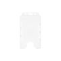 BioBadge Dual-Sided Holders Portrait - Pack of 100 / transparent thumbnail