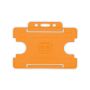 BioBadge Open Faced Holders Landscape - Pack of 100 / orange thumbnail