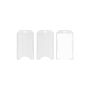 Card holder vertical open frosted thumbnail