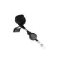 Lanyard flat 16 mm with card yo-yo Break-Away Black - 10 pieces thumbnail