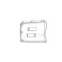 Horizontal card holder for 2 cards with two transparent sliders - 10 pieces thumbnail