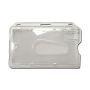 Kartenhalter horizontal glasklar Daumenausschub thumbnail