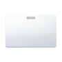 PVC Karte Premium 86 x 54 x 0,76 mm Langloch lange Seite (500 Stück) thumbnail