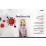 Gesichtsvisier / Gesichtsschild für den mehrfachen Gebrauch (1) thumbnail