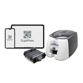 Evolis DupliPass vaccination card printer
