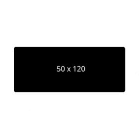 Evolis PVC cards black matt 50 x 120 mm 0.5 mm (100 pieces)