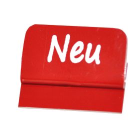 Action tab PVC 26 x 13 mm red New (10)