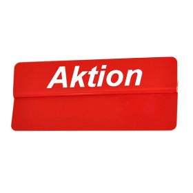 Action tab PVC 86 x 18 mm red Action (10)