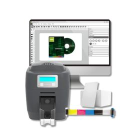 Authentys 300 card printer bundle