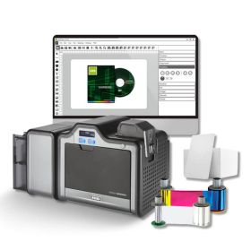 HID Fargo HDP5000e Kartendrucker Simplex | Bundle