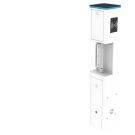 ZKteco Swing Barriere SBT2000S-W (ohne Leser, weiß)