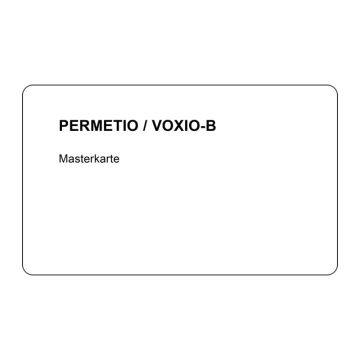 Masterkarte für Funk-Wandleser Voxio-B