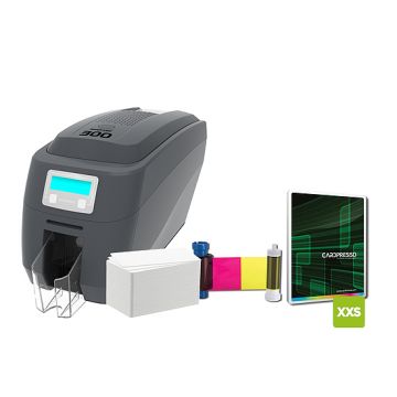 Authentys 300 card printer bundle