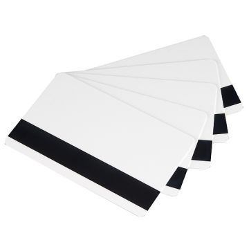 Evolis plastic cards MAG HICO White 0,5mm (100 pieces)