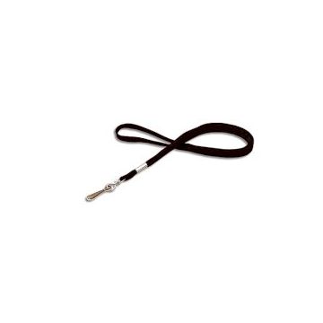 Lanyard flat 12 mm swivel hook - 10 pieces