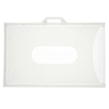 Card holder transparent closed - horizontal (100 pcs.)