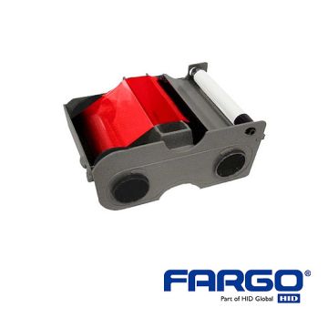 Fargo C50/DTC1250e/4250e Ribbon Red (1000 Prints)