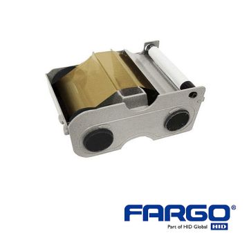 Fargo C50/DTC1250e/4250e Ribbon Gold (500 prints)
