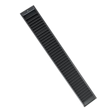 Card rack metal black (40 cards vertical)