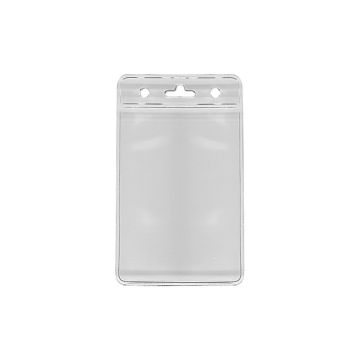 Card holder vertical vinyl 81 x 60 mm
