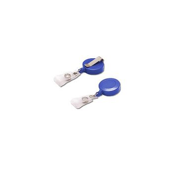 Jojo mit Gürtelclip Sicherhaltshalter gewebeverstärkt / blau