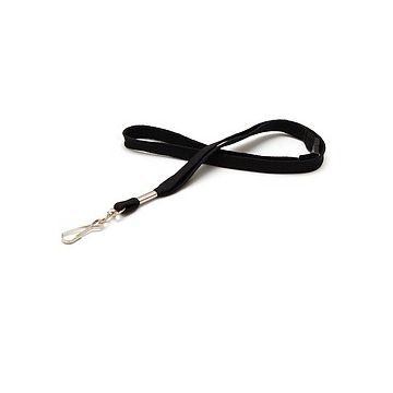 Lanyard flat 12 mm Swivel-Hook Break-Away - 10 pieces