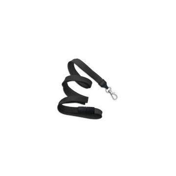 Lanyard flat 10 mm snap hook break-away - 10 pieces