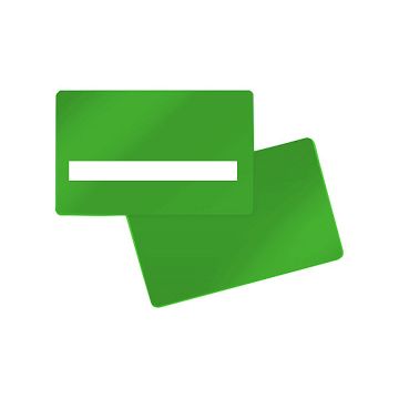 PlusCard PVC Green Signature (100 pieces)