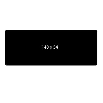Plastic cards special format black matt 140x54 (450 pieces)