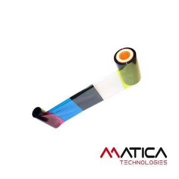 Matica ribbon YMCK-UV (750 prints)