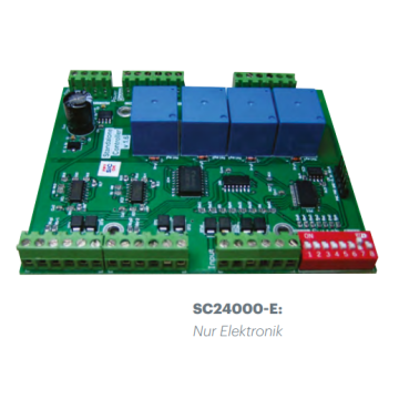 XPR SA/AP Controller for 2 Wiegand readers - 4000 users - electronics only