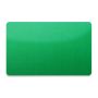 PVC Karte beidseitig Grün metallic 86 x 54 x 0,76 mm (500 Stück) thumbnail