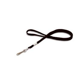 Lanyard flat 12 mm swivel hook - 10 pieces