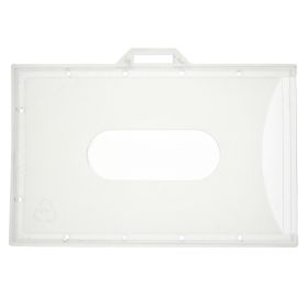 Card holder transparent closed - horizontal (100 pcs.)