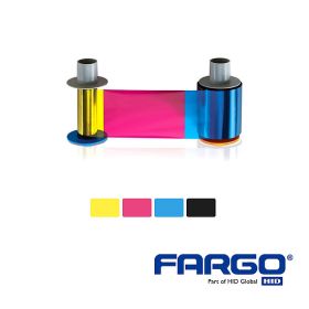 Fargo ribbon DTC5x YMCK DTC515/525-LC (500 prints)